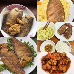 Cá sặc trứng một nắng