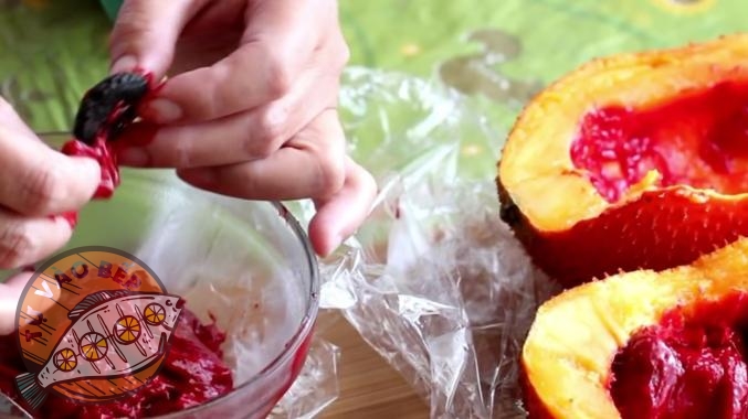 Cách Nấu Xôi Gấc Cách Nấu Xôi Gấc